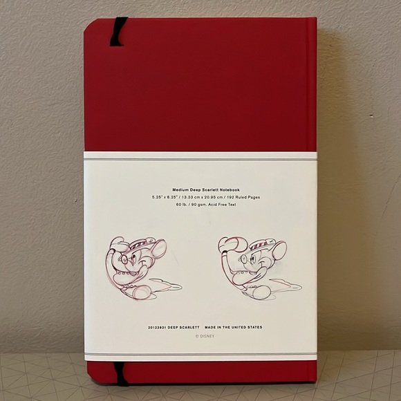 Shinola Detroit x Disney Ruled Page Notebook with flip-book animation - Picture 2 of 2